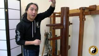 Kung Fu Training | Muk Jong Take Down Technique | Wooden Dummy Training
