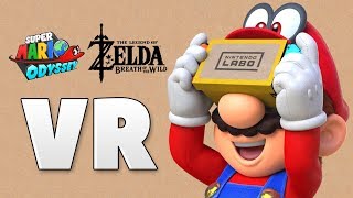 VR Support Coming to Super Mario Odyssey + Zelda Breath of the Wild!