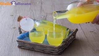 LIMONCELLO FATTO IN CASA - Ricetta in 1 minuto