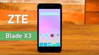 ZTE Blade X3 - стильный смартфон с поддержкой 4G - Видео демонстрация