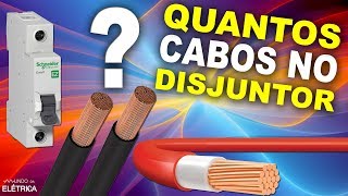Quantos cabos no disjuntor? ❓