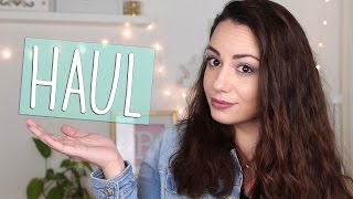 Súper Haul Primor, Maquillalia, Primark, Stradivarius, Zara, Pull and Bear y productos recibidos