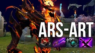 Ars-Art Shadow Fiend Ranked Gameplay