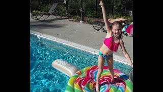 INDOOR GYMNASTICS FOR KIDS!CARTWHEEL CHALLENGE! TYLER LEVINE+RYAN! SUPER SEVEN!