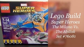 Let's Build - LEGO Guardians of the Galaxy The Milano Vs The Abilisk Set #76081