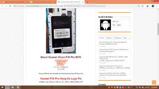 Huawei Clone P30 Pro Flash File Hang On Logo Stock Rom MT6580 Android 8 1 Ore Firmware Download