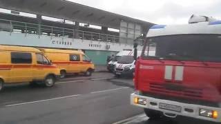 В московском метро из-за пожара произошла давка. Новости России сегодня 08.07.2016