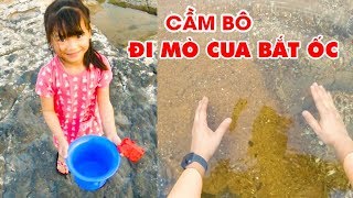 Dân chơi cầm Bô đi Mò Cua Bắt Ốc và phát hiện một chỗ Ốc xúc mãi không hết!