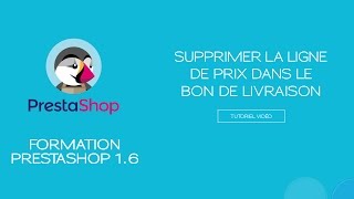 Formation Prestashop : supprimer "Propulsé par PrestaShop" dans le pied de page