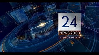NEWS 24 4K Broadcast Package | After Effects template | envato broadcast design nightly news