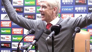West Brom 1-1 Arsenal - Arsene Wenger Post Match Press Conference - Premier League #WBAARS