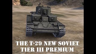 T-29 the Best Tier III Medium Tank || World of tanks