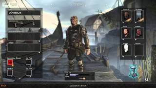 War of the Vikings Beta Character customization (Beta 0.9.5.) Война Викингов - настройка персонажа