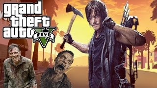 GTA 5 MODS - DARYL DIXON THE WALKING DEAD