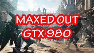 Assassin's Creed Unity MAXED OUT Patch 3 Version 1.3.0 GTX 980 FPS Performance Test