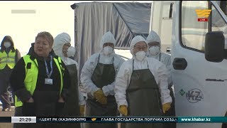 В аэропорту Алматы учат выявлять пассажиров с коронавирусом