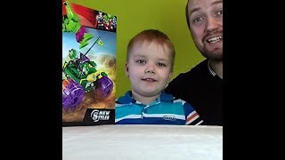 Распаковаем набор от LEGO SUPER HEROES,вы станете свидетилями битвы ХАЛКА(красного) против ХАЛКА(зел