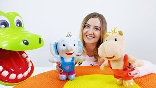 Тима и Тома играют в крокодила || Развивающее видео для детей