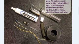 Build an Infrared Pen for the Wiimote Interactive Whiteboard