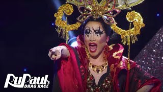 Lip Sync Eleganza Extravaganza Performance w/ S1 & S10 Queens ?| RuPaul's Drag Race Season 10