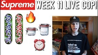 Supreme Week 11 Live Cop! Supreme S/S '18 Live Manual Checkout