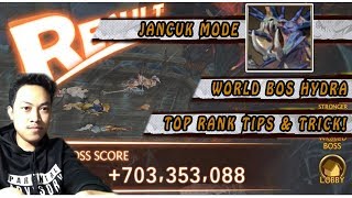 Seven Knights - World Bos Iron Devourer I TOP RANK TIPS & TRICKS!