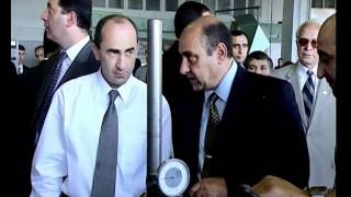 Ռոբերտ Քոչարյանի այցը Ալմաստ գործարան