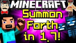 Minecraft SUMMON COMMAND! New in 1.7!