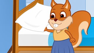 Famille d'Écureuil - À la Recherche de Bonbons Animé 2020 en Français