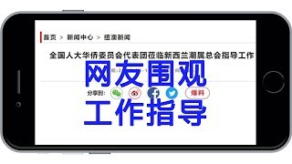 正部級人大官員到紐西蘭指導僑團工作？網友好奇（銀蕨之光•正在發生之22/201806011）