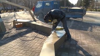 "Установка стелы "Ворота Алтая" в Бийске" (Будни, 31.10.17г., Бийское телевидение)