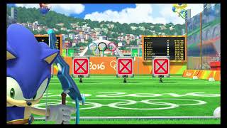 マリオ＆ソニック AT リオオリンピック アーチェリー ハイスコアトライアル ソニック