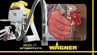 Wagner Airless Range - Project 115 & ProjectPro 117 & 119