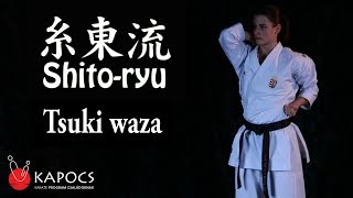 Shito-ryu karate - ütések (shito-ryu tsuki waza) - Kapocs Sportprogram