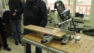Торцовочная пила с протяжкой FESTOOL KAPEX KS 60 Новинка 2016!