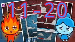 LuckyBoy and PrettyGirl Level 11 12 13 14 15 16 17 18 19 20 - Crystal Temple Maze