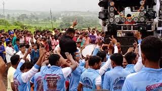 Swar samrat band satana shivputr group shantinagar surgana ganesh visarjan surgana 7775