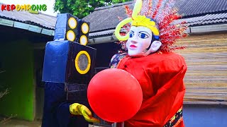 ONDEL ONDEL KETEMU ROBOT PENJUAL BALON!! - KEPOMPONG BALON - ONDEL ONDEL