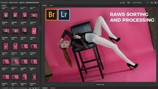 Pantyhose Photos RAW processing Adobe Bridge and Lightroom - Women in Pantyhose Magazine