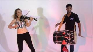 Bollwood Violin and Dhol Asian wedding music, Indian wedding entrance - Shape of You