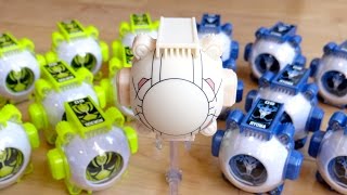 ゴーストアイコン ブランクVerをついにゲット！じっくり本体確認レビュー！DXゴーストドライバーとDXサングラスラッシャーとも連動確認 ガシャポンゴーストアイコン07 全5種