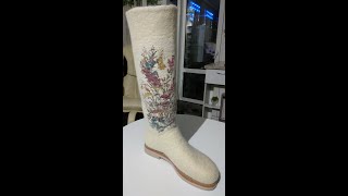 Валяем сапожки на 3D шаблоне. Пошаговый мастер-класс. (Часть 1) Создаем шаблон.