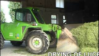 Alvan Blanch Conveyor Drier drying Diegestate and Lucerne