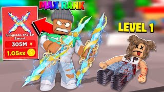 I got the STRONGEST SWORD and TOOK OVER THE GAME..sorry noobs (Roblox)