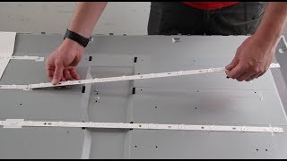 Vizio 70" TV LED Strip Replacement Tutorial for Vizio Model E70-E3