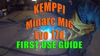 ENG | Kemppi Minarc MIG Evo 170 First use guide