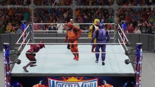 WWE 2K18: Freddy vs Bonnie vs Chica vs Foxy Hell In A Cell