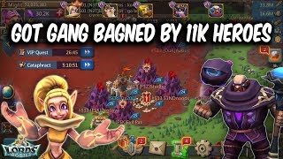 Got Gang Banged By 11K Heroes F$Z Studbo Solo Trapping In KVK - Lords Mobile