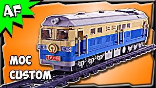 Custom Lego EAST WIND 1755 TRAIN MOC Stop Motion Build Review