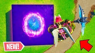 GOING INSIDE THE GIANT CUBE in Fortnite Battle Royale